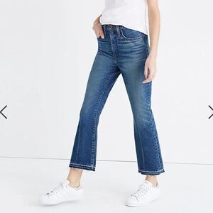 Madewell Retro Crop Boot Cut Jeans 26”